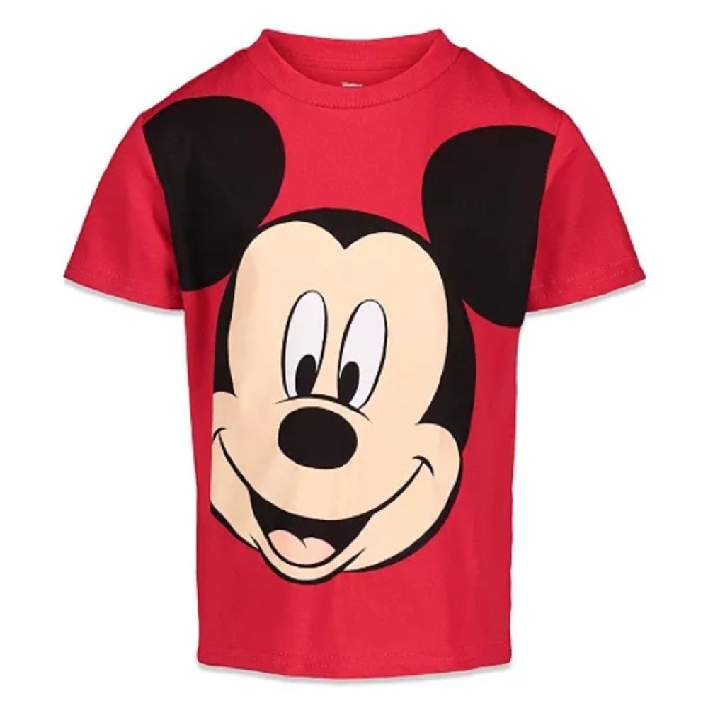 Disney Mickey Mouse Red Kids T-Shirt